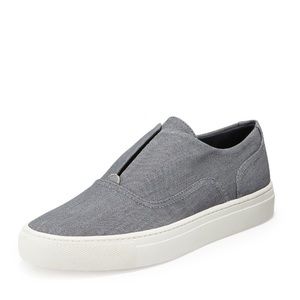 Vince denim Nelson slip on, sz 7